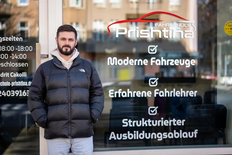 Endrit Cakolli — Fahrlehrer bei Fahrschule Prishtina in Berlin-Neukölln
