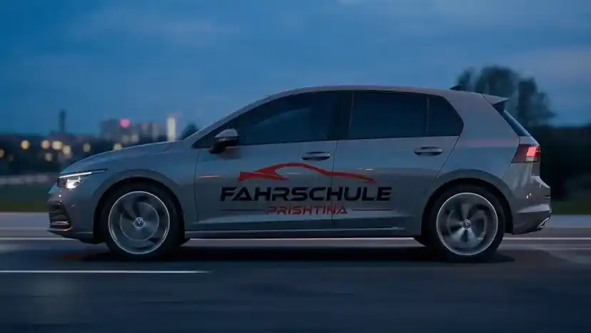 Fahrschule Prishtina – Hintergrundbild